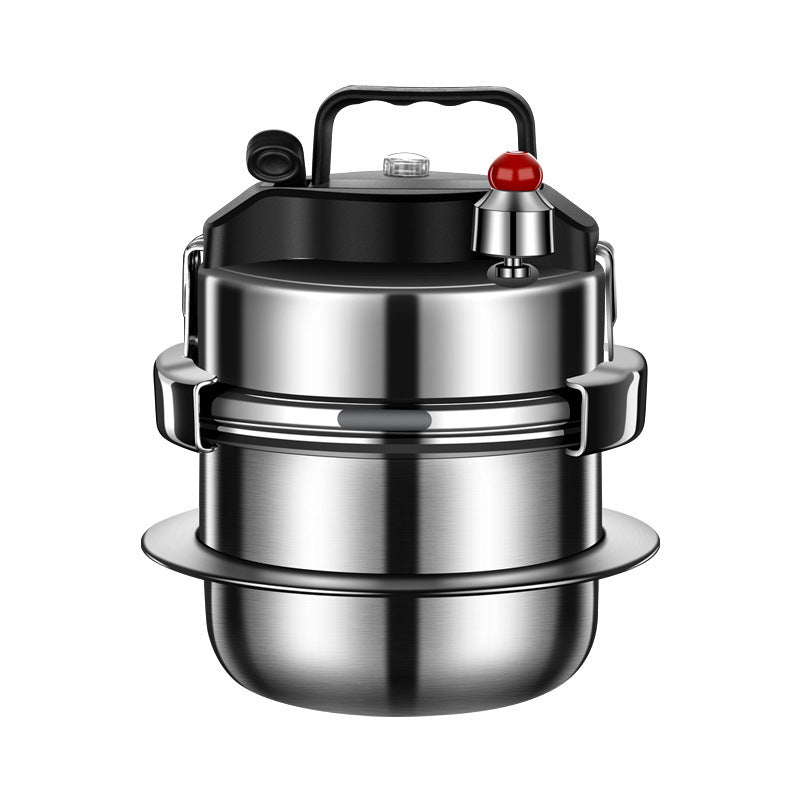 Mini Autocuiseur en acier inoxydable 304 autocuiseur micro-autocuiseur portable extérieur. Camping,Randonnée,Survie
- 304 stainless steel pressure cooker outdoor portable micro pressure cooker mini pressure cooker. Camping, Survivor