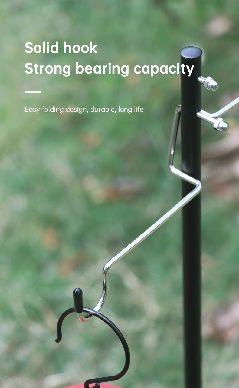 Support de lanterne léger en alliage d'aluminium avec sac de rangement, pour l'extérieur
- Lightweight Aluminum Alloy Holder Lantern Stand with Storage Bag, Outdoor