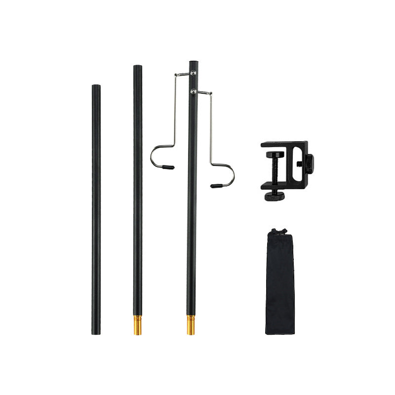 Support de lanterne léger en alliage d'aluminium avec sac de rangement, pour l'extérieur
- Lightweight Aluminum Alloy Holder Lantern Stand with Storage Bag, Outdoor