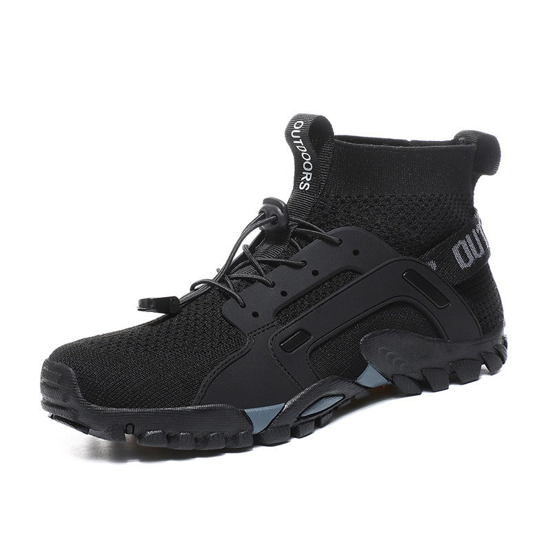 Chaussures d'alpinisme et de randonnée pour hommes, grandes tailles
- Outdoor Mountaineering Shoes Men's Large Size Hiking Shoes