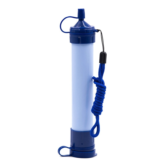 Filtre à eau portable avec paille et purificateur d'eau Kit de survie personnel Équipement d'urgence Filtration de l'eau
-Portable Purifier Straw Water Filter Personal Survival Kit Emergency Gear water filtration