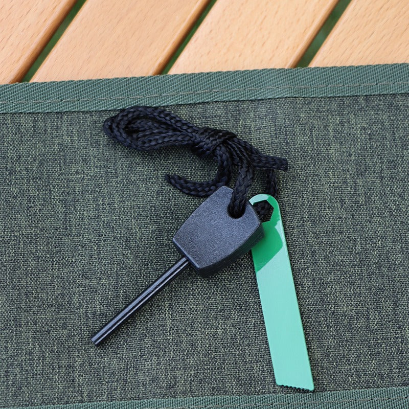 Allume feu de camp. Petite mini pierre à feu étanche bande de magnésium tige de magnésium
- Fire starter Small mini flint waterproof ignition magnesium strip magnesium rod