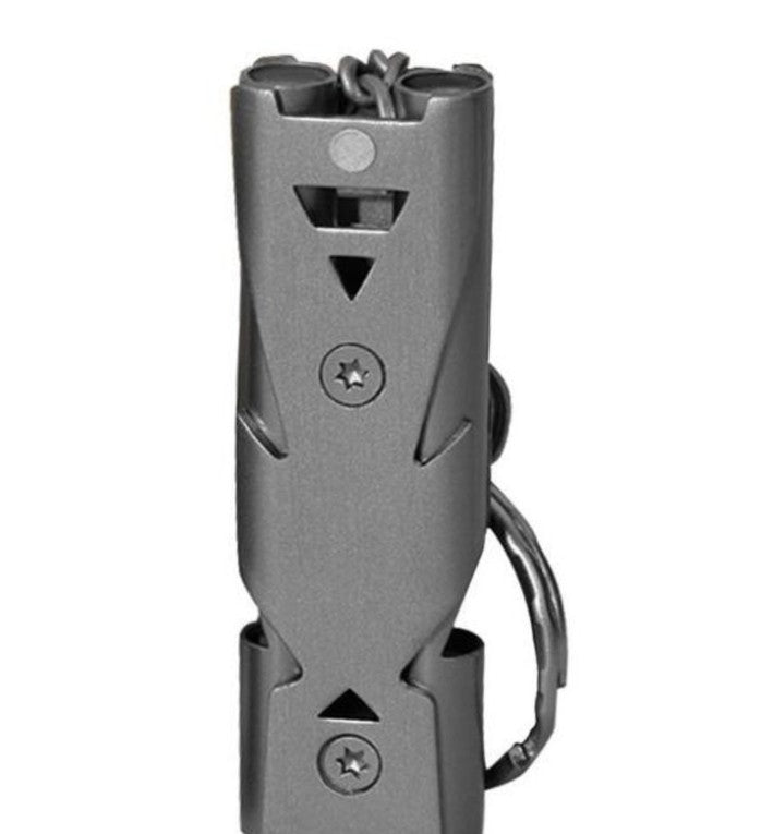 Sifflet de survie en acier inoxydable pour l'extérieur 150 dB
-150db Stainless Steel Outdoor Survival Whistle