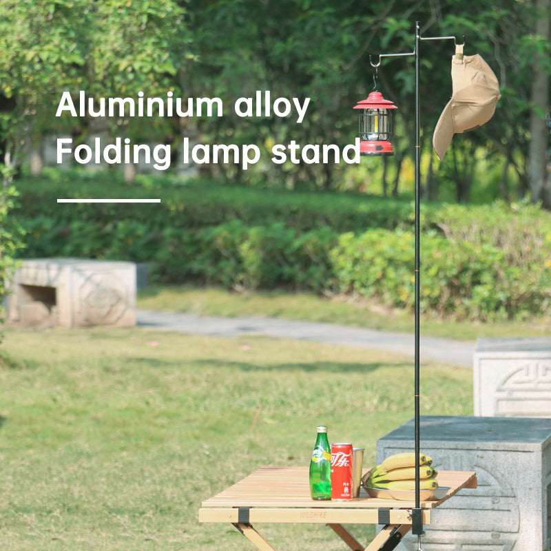 Support de lanterne léger en alliage d'aluminium avec sac de rangement, pour l'extérieur
- Lightweight Aluminum Alloy Holder Lantern Stand with Storage Bag, Outdoor
