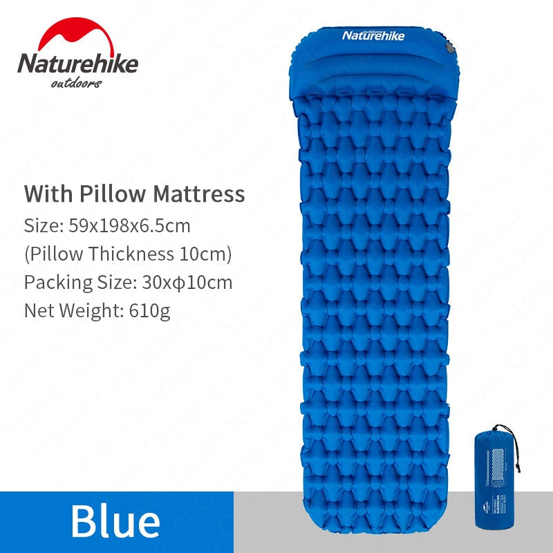 Naturehike, Matelas de Camping Gonflable, Ultra-Léger
- Naturehike, Ultralight Inflatable Camping Mattress