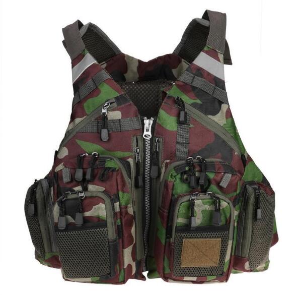 Gilet de sauvetage de pêche de sport en plein air pour hommes, gilet de sauvetage, gilet de sécurité, gilet utilitaire de survie
-Outdoor Sport Fishing Life Vest Men, Life Jacket Safety Waistcoat Survival Utility Vest