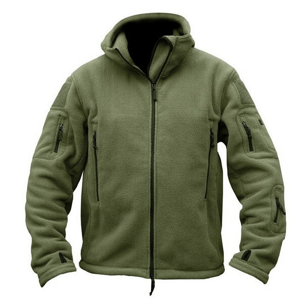 Veste tactique militaire en polaire pour homme, veste softshell polaire thermique à capuche, vêtements d'extérieur, vêtements militaires
- Military Man Fleece Tactical Softshell Jacket Polartec Thermal Polar Hooded Outerwear Coat Army Clothes