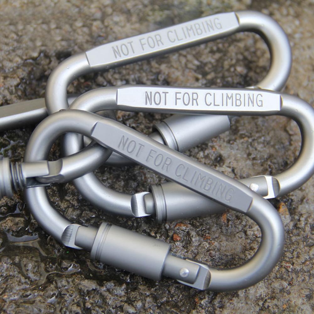Kit 6 pièces/lot équipement de camping en alliage d'aluminium équipement de survie camp alpinisme crochet EDC Mosqueton
-Carabine 6pcs/lot Travel Kit Camping Equipment Alloy Aluminum Survival Gear Camp Mountaineering Hook EDC Mosqueton