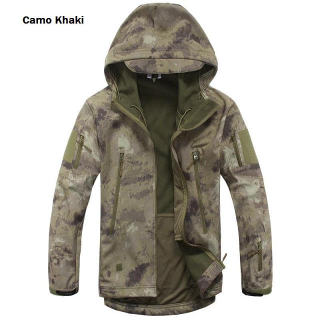 Veste tactique militaire imperméable pour homme
- Military Tactical Jacket Men Waterproof Coat
