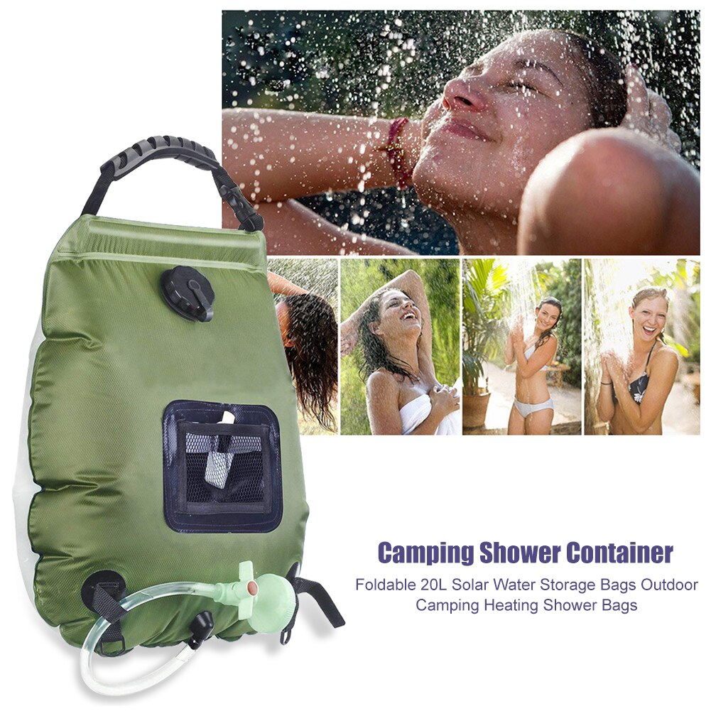 Douche portable 20L absorbe la chaleur du soleil. Camping et plus
- Portable Shower 20L Sun absorber. Camping and more