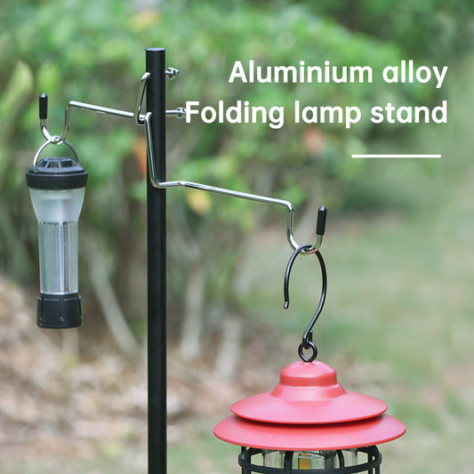 Support de lanterne léger en alliage d'aluminium avec sac de rangement, pour l'extérieur
- Lightweight Aluminum Alloy Holder Lantern Stand with Storage Bag, Outdoor
