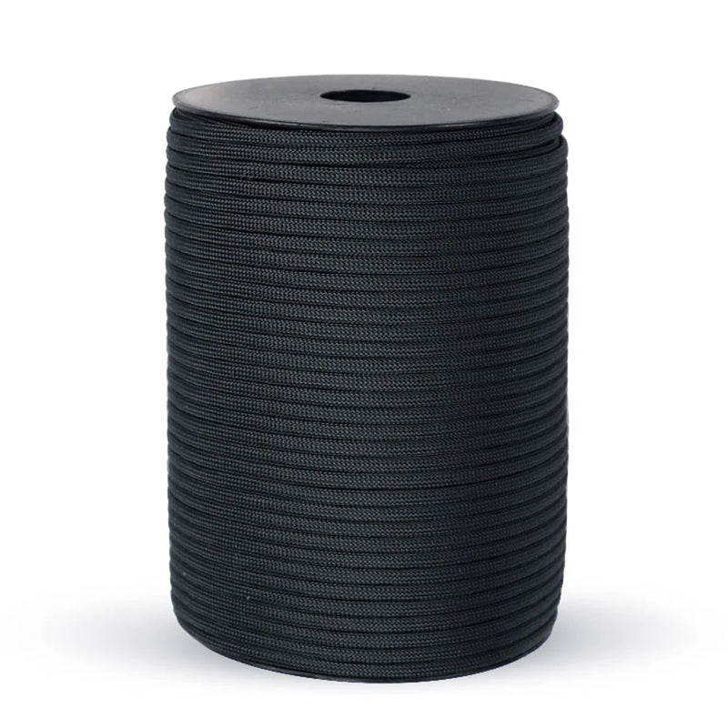 Corde paracorde militaire standard 550 100 m 9 brins 4mm, corde de survie, tente, sangle, corde à linge                            -100M 550 Military Standard 9-Core Paracord Rope 4mm Outdoor,Survival Umbrella Tent Lanyard Strap Clothesline