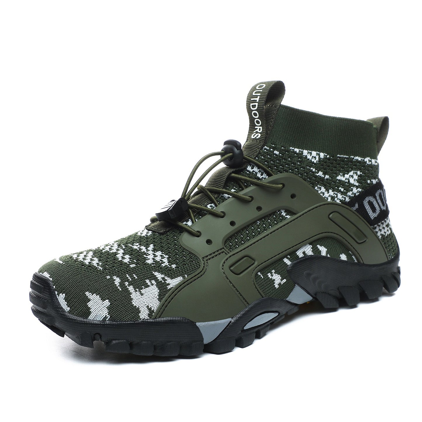 Chaussures d'alpinisme et de randonnée pour hommes, grandes tailles
- Outdoor Mountaineering Shoes Men's Large Size Hiking Shoes