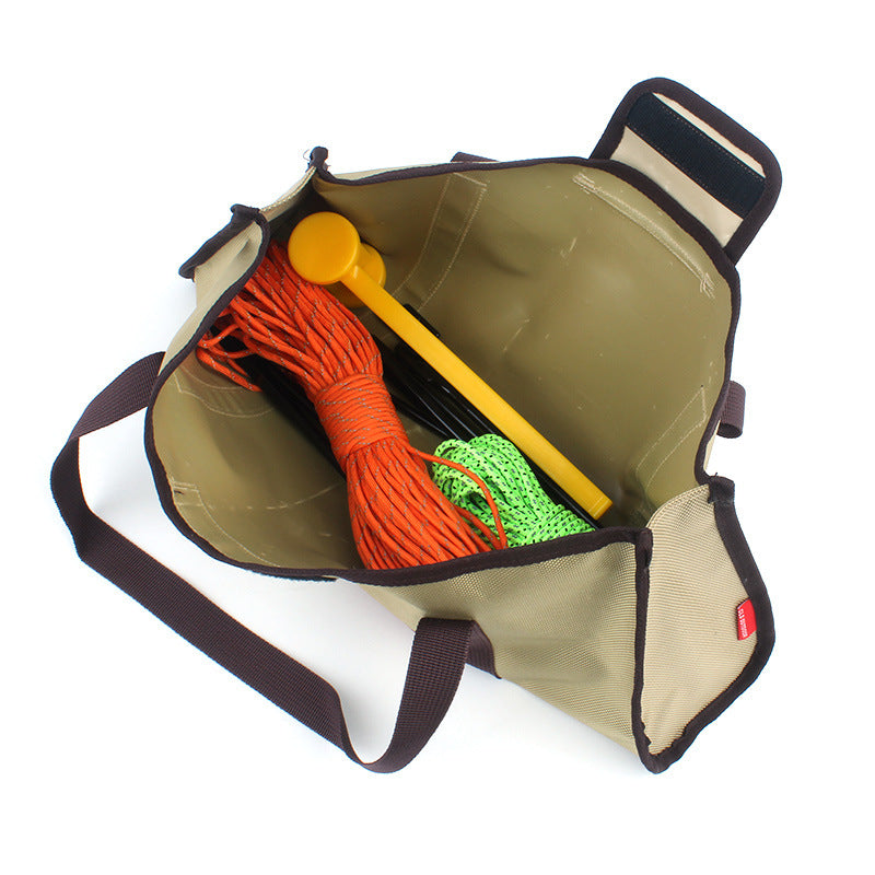 Sac à outils de camping en plein air, sac de rangement portable
- Outdoor Camping Tool Bag, Portable Storage Bag
