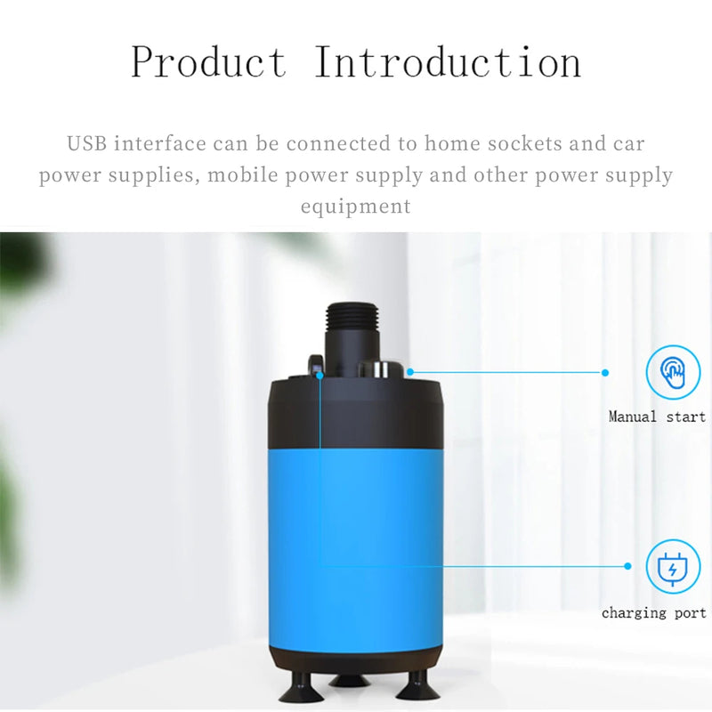 Douche portable pour camping, douche d'extérieur, douche électrique portative alimentée par batterie
- Portable Shower Camping Outdoor Shower Handheld Electric Shower Battery Powered