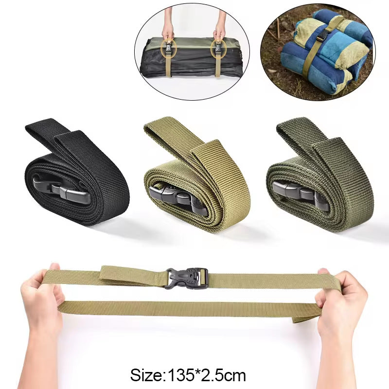 Corde de camping en plein air, fixation non élastique avec boucle, corde en nylon
- Outdoor camping tying rope non elastic fix with buckle nylon rope