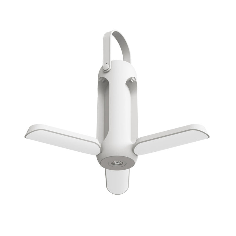 Lampe de camping pliante d'extérieur et interieure, deux fonctionalites, Portable et suspendue, USB, rechargeable
-Outdoor and indoor folding camping lamp, two functions, portable and hanging, USB, rechargeable