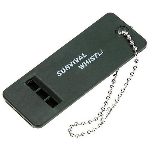 Sifflet de survie à trois fréquences pour premiers secours Sifflet haute fréquence
- Whistle Three Frequency Outdoor First Aid Survival Whistle High Frequency