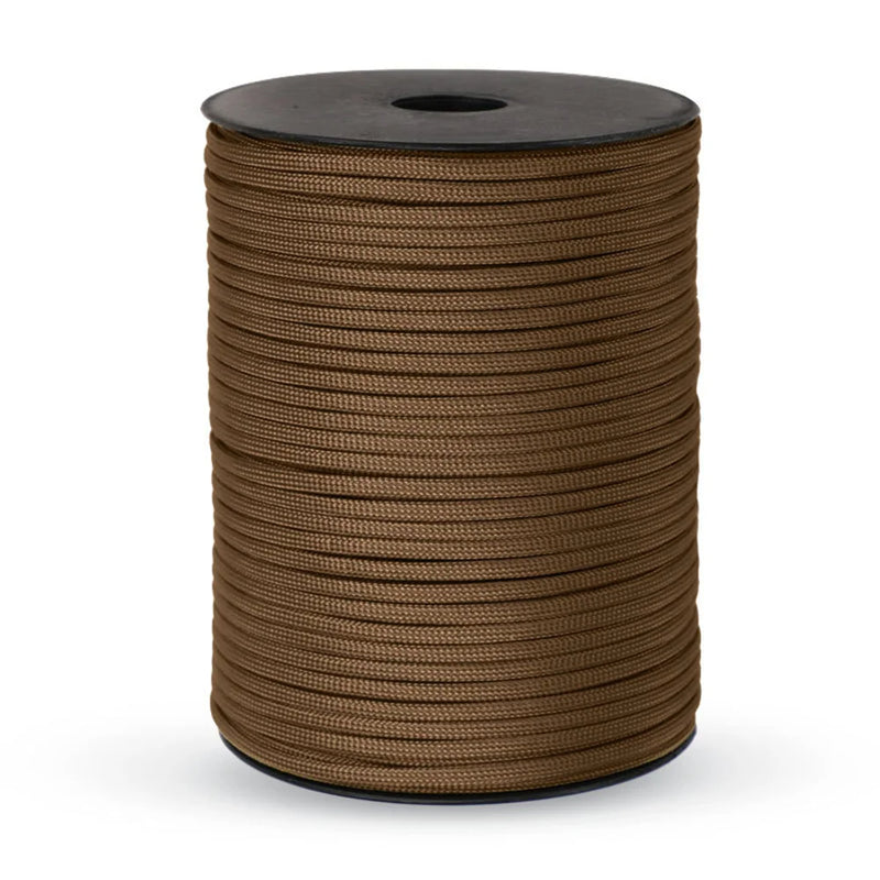 Corde paracorde militaire standard 550 100 m 9 brins 4mm, corde de survie, tente, sangle, corde à linge                            -100M 550 Military Standard 9-Core Paracord Rope 4mm Outdoor,Survival Umbrella Tent Lanyard Strap Clothesline