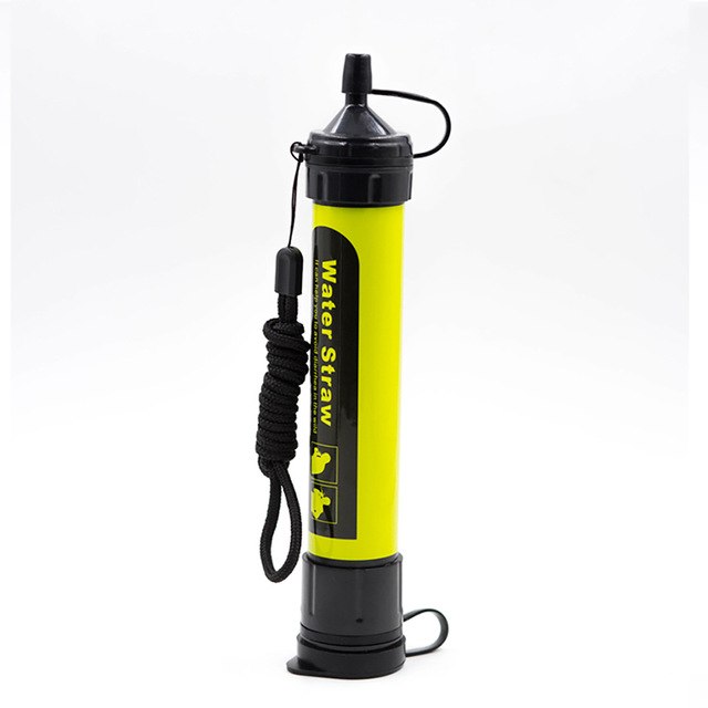 Filtre à eau portable avec paille et purificateur d'eau Kit de survie personnel Équipement d'urgence Filtration de l'eau
-Portable Purifier Straw Water Filter Personal Survival Kit Emergency Gear water filtration