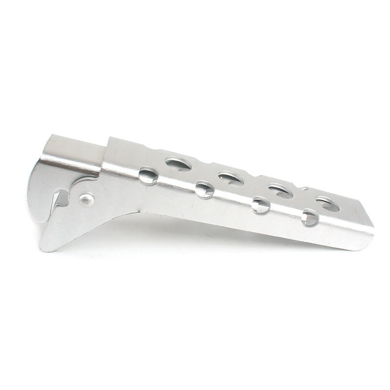 Pince à casserole anti-brûlure en alliage d'aluminium perforée, poignée de casserole universelle 
- Anti scald pot clamp aluminum alloy perforated pot clamp, Universal pot handle