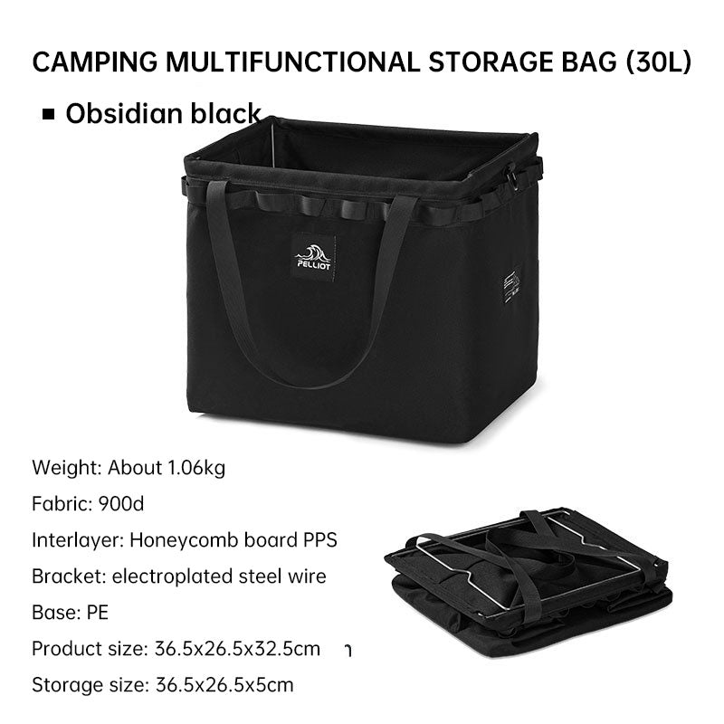 Sac de rangement pliable portable pour camping en plein air, équipement, tente, couverts de camping, boîte de rangement carrée
- Outdoor Camping Portable Folding Storage Bag Equipment Tent Camping Cutlery Square Organizer Box