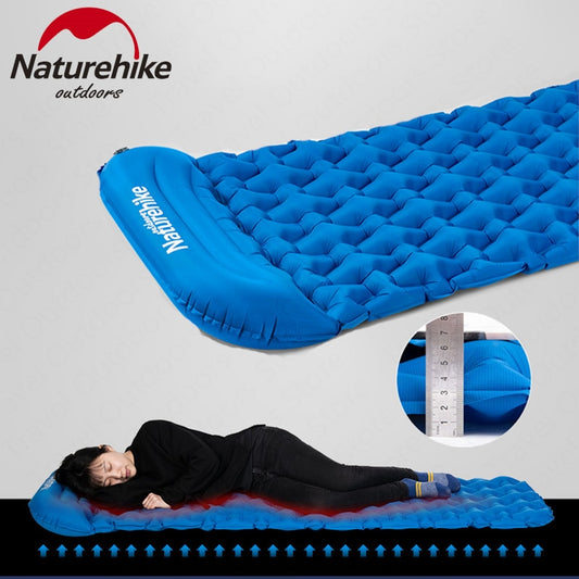 Naturehike, Matelas de Camping Gonflable, Ultra-Léger 
- Naturehike, Ultralight Inflatable Camping Mattress