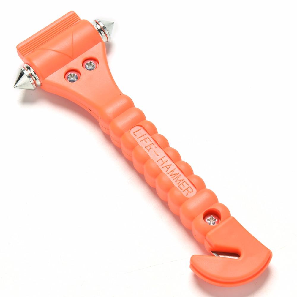 Marteau de sécurité portable de survie en extérieur.                                                                                          -Outdoor Survival Portable Safety Hammer