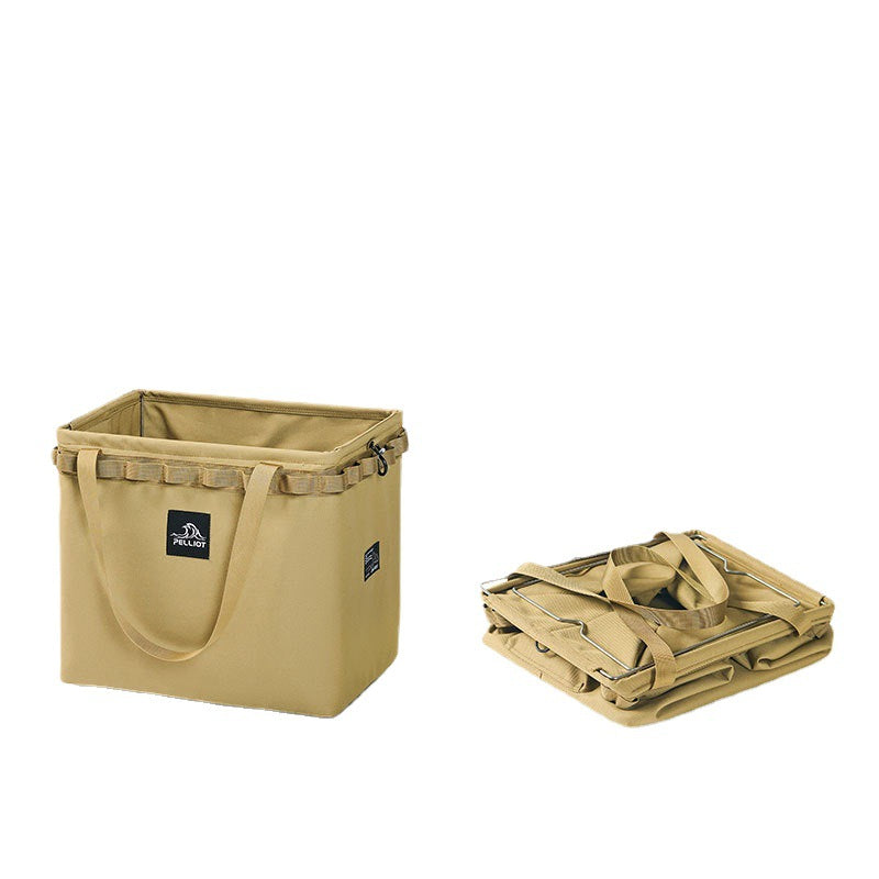Sac de rangement pliable portable pour camping en plein air, équipement, tente, couverts de camping, boîte de rangement carrée
- Outdoor Camping Portable Folding Storage Bag Equipment Tent Camping Cutlery Square Organizer Box