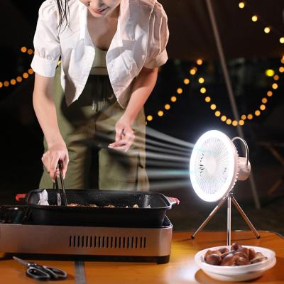 Ventilateur d'extérieur à trépied, petite lampe de plafond portable pour tente de camping, chargement USB sans fil
-Tripod Outdoor Fan, Portable Camping Tent Small Ceiling Fan Lamp Wireless USB Charging