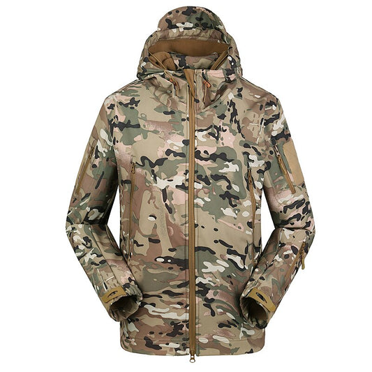 Veste tactique militaire imperméable pour homme
- Military Tactical Jacket Men Waterproof Coat