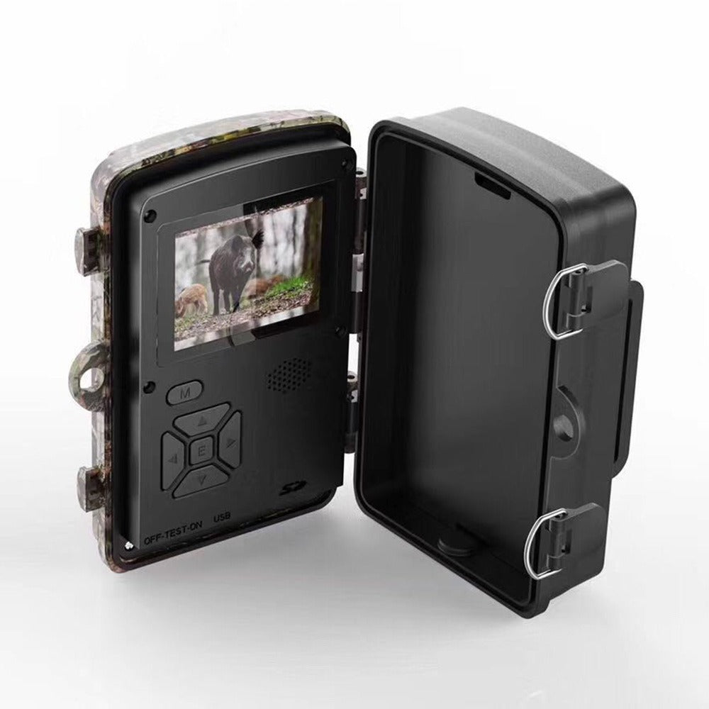 Caméra de surveillance extérieure haute définition à détection automatique avec écran de 2 pouces et vision nocturne
- 2-inch screen automatic sensing night vision high-definition outdoor monitoring camera hunting camera