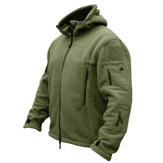 Veste tactique militaire en polaire pour homme, veste softshell polaire thermique à capuche, vêtements d'extérieur, vêtements militaires
- Military Man Fleece Tactical Softshell Jacket Polartec Thermal Polar Hooded Outerwear Coat Army Clothes