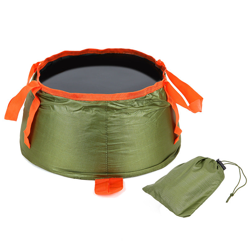 Seau pliable, réservoir d'eau portable, grande capacité. Bon pour le camping, plein air…

-Collapsible bucket, portable water container, large capacity. Good for camping, outdoor…