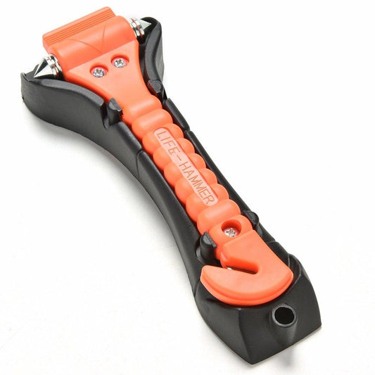 Marteau de sécurité portable de survie en extérieur.                                                                                          -Outdoor Survival Portable Safety Hammer