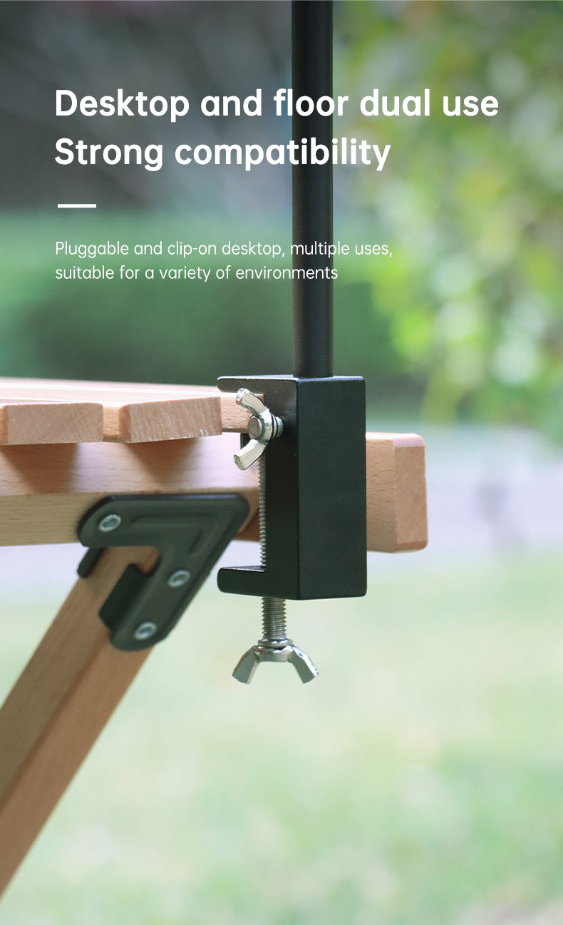 Support de lanterne léger en alliage d'aluminium avec sac de rangement, pour l'extérieur
- Lightweight Aluminum Alloy Holder Lantern Stand with Storage Bag, Outdoor