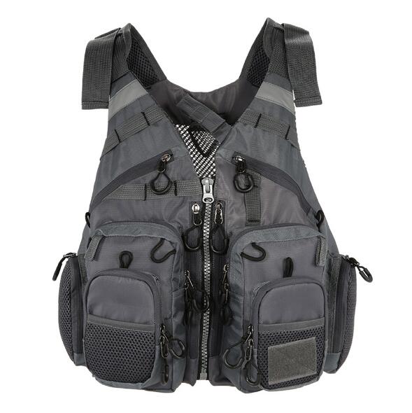 Gilet de sauvetage de pêche de sport en plein air pour hommes, gilet de sauvetage, gilet de sécurité, gilet utilitaire de survie
-Outdoor Sport Fishing Life Vest Men, Life Jacket Safety Waistcoat Survival Utility Vest