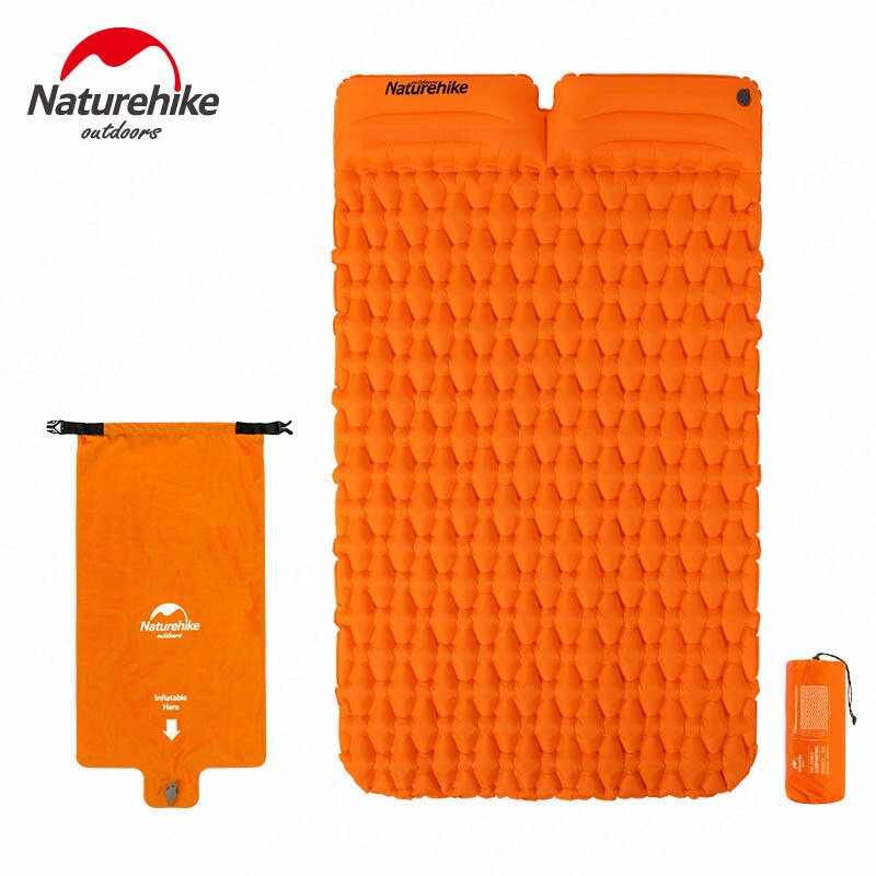 Naturehike, Matelas de Camping Gonflable, Ultra-Léger 
- Naturehike, Ultralight Inflatable Camping Mattress
