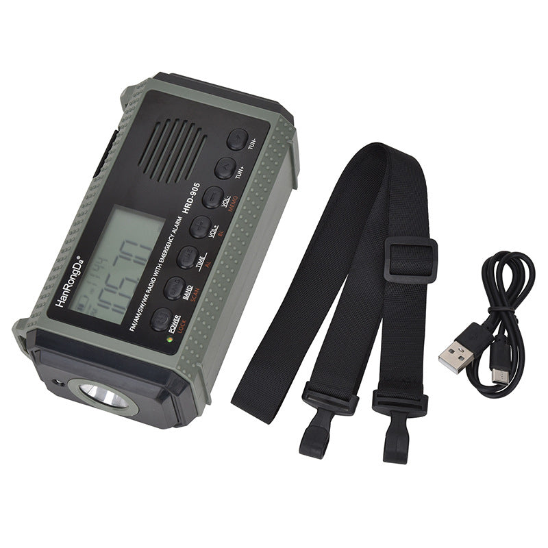 Prévention des catastrophes et urgences par radio, radio pleine bande, recharge solaire, éclairage mobile
- Radio disaster prevention and emergency full band radio solar charging lighting mobile