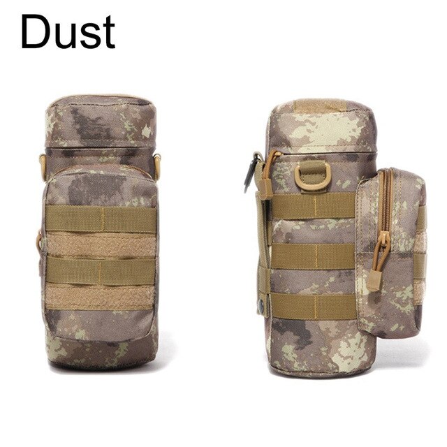 Pochette pour bouteille d'eau d'extérieur, étui tactique militaire, poches multifonctions, équipement EDC, camping, randonnée,survie
-Outdoor Water Bottle Pouch Military Tactical Molle Kettle Case Multifunction Pockets EDC Gear Camping Hiking,Survival