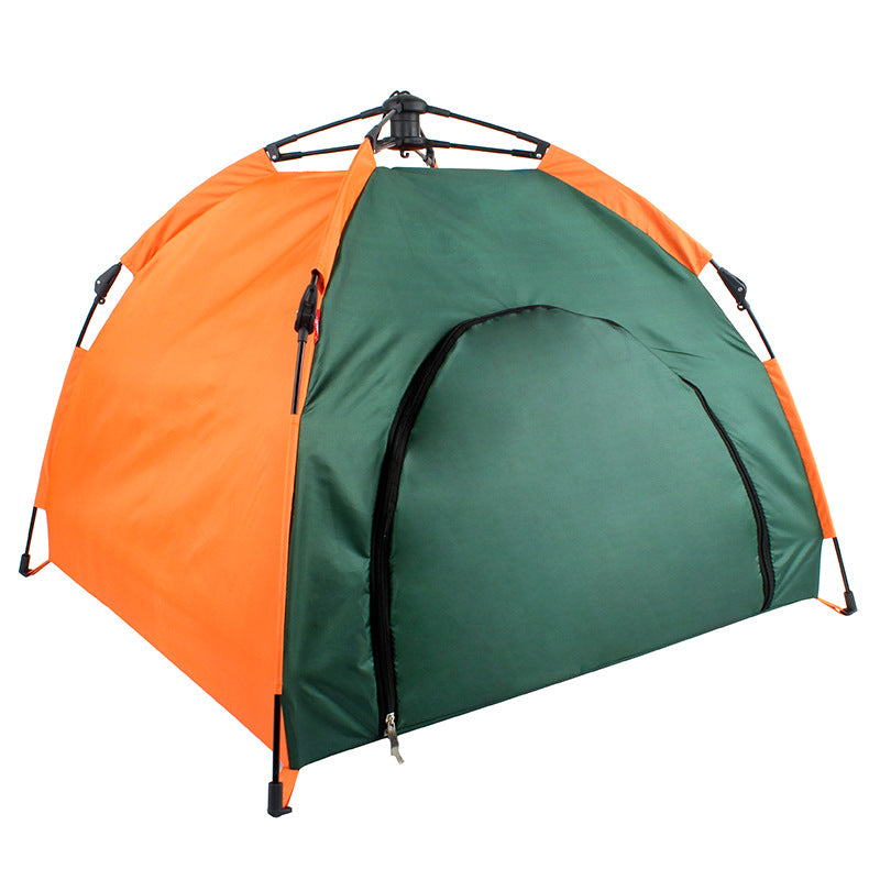 Tente d'extérieur pour animaux de compagnie, niche pliable automatique pour chat et chien, résistante à la pluie et au soleil
- Outdoor Pet Tent Automatic Foldable Cat House Dog Kennel Rain Proof and Sun Proof