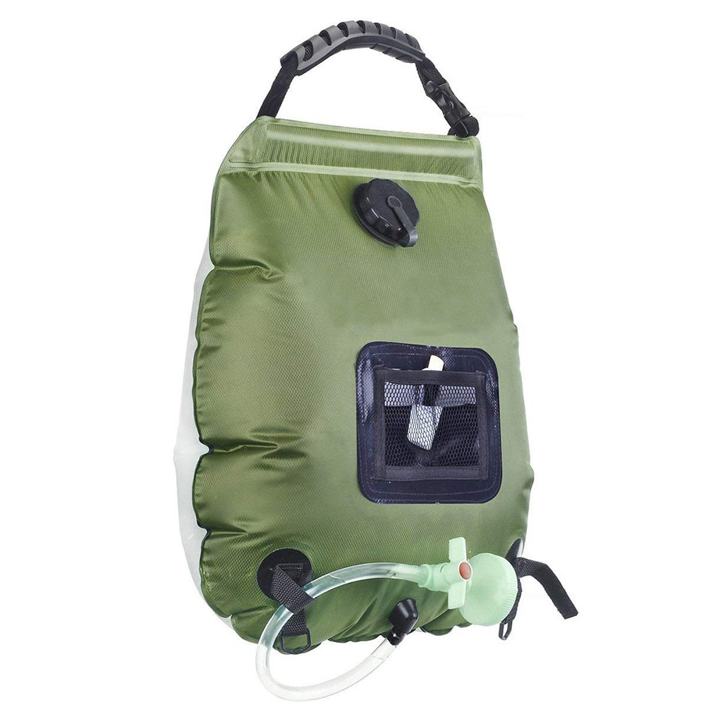 Douche portable 20L absorbe la chaleur du soleil. Camping et plus
- Portable Shower 20L Sun absorber. Camping and more