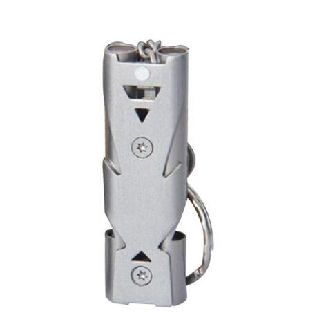 Sifflet de survie en acier inoxydable pour l'extérieur 150 dB
-150db Stainless Steel Outdoor Survival Whistle
