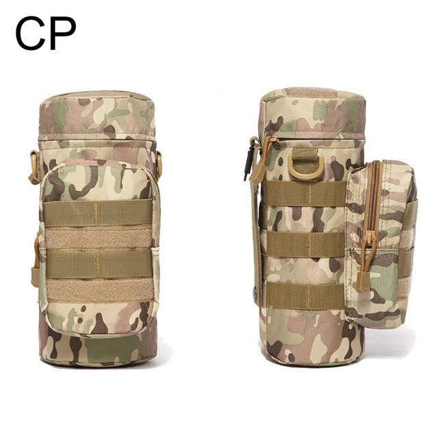 Pochette pour bouteille d'eau d'extérieur, étui tactique militaire, poches multifonctions, équipement EDC, camping, randonnée,survie
-Outdoor Water Bottle Pouch Military Tactical Molle Kettle Case Multifunction Pockets EDC Gear Camping Hiking,Survival
