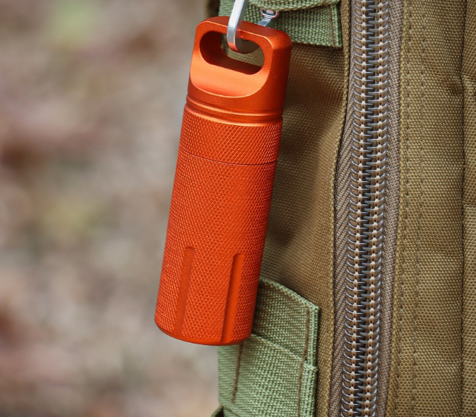 Réservoir étanche EDC entièrement scellé en alliage d'aluminium
- Aluminum alloy fully sealed EDC waterproof tank