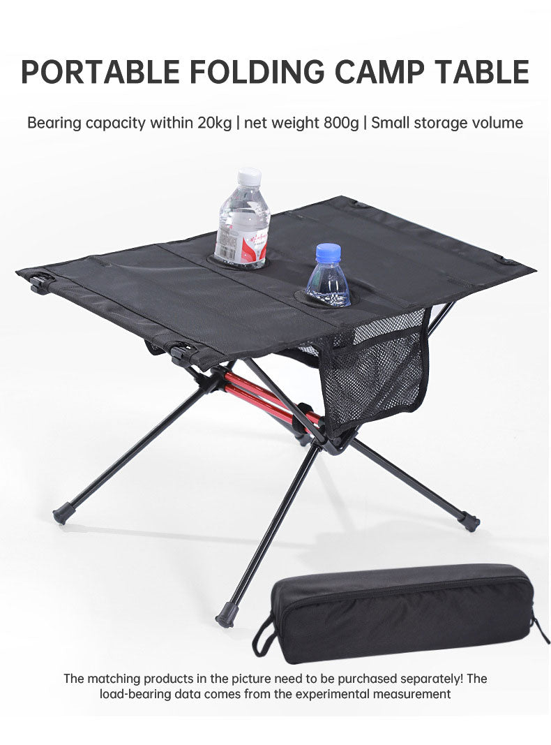 Table pliante ultra légère pour le camping en plein air et toutes les activités de plein air. Trous pour tasses, sac pour téléphone portable
-Ultra Light Folding Table Outdoor Camping and all Outdoor Activities. Cup Hole, Mobile Phone Bag