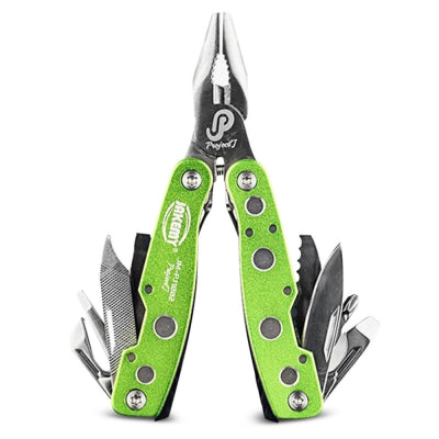 Jakemy 9 en 1 Outil pliant multifonctionnel Outils d'entretien résistants à l'eau Pinces Outils à main. Camping,Survie, Multi-usage 
- Jakemy 9 in 1 Multifunctional Folding Tool Water Resistant Maintenance Tools Pliers Hand Tools for Camping, Survival