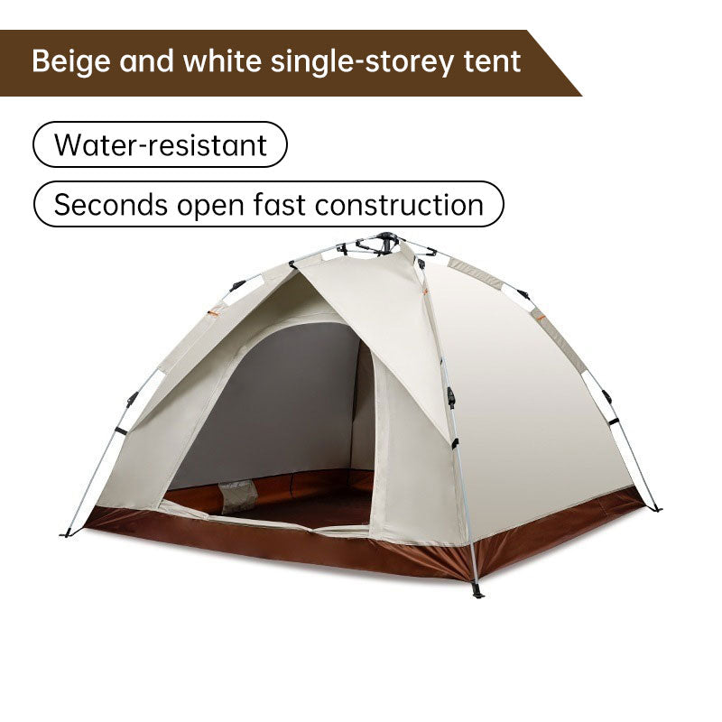 Tente de camping en plein air, tente entièrement automatique à ouverture rapide, protection contre la pluie et le soleil, tente portable
- Camping tent outdoor camping full automatic speed open tent rain sunscreen portable tent