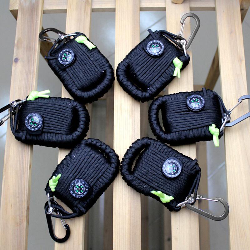 Sac d'équipement d'urgence, 29 en 1, boîte de survie sur le terrain, auto,camping, la randonnée.                                                  - 29 in 1, SOS Emergency Equipment bag field survival box for Camping Hiking.