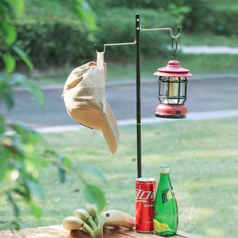 Support de lanterne léger en alliage d'aluminium avec sac de rangement, pour l'extérieur
- Lightweight Aluminum Alloy Holder Lantern Stand with Storage Bag, Outdoor
